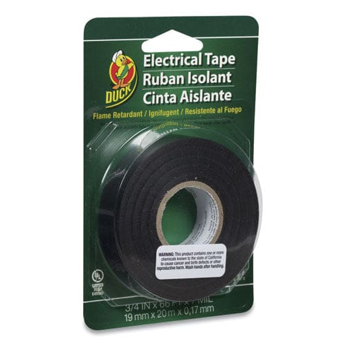 Duck Pro Electrical Tape 1 Core 0.75 X 66 Ft Black - Office - Duck®