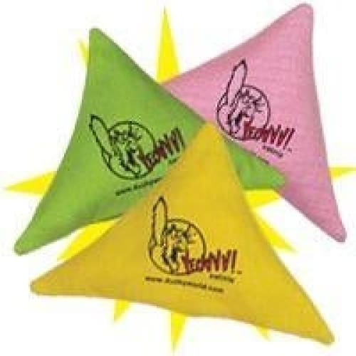 Duckyworld Yeowww! Jug Of 18 Purrr!-Muda Triangles (Assorted) - Pet Supplies - Duckyworld