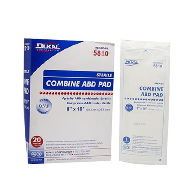 DUKAL Abd Pad 8 X 10 St Tr20 TR20 (Pack of 2) - Item Detail - DUKAL