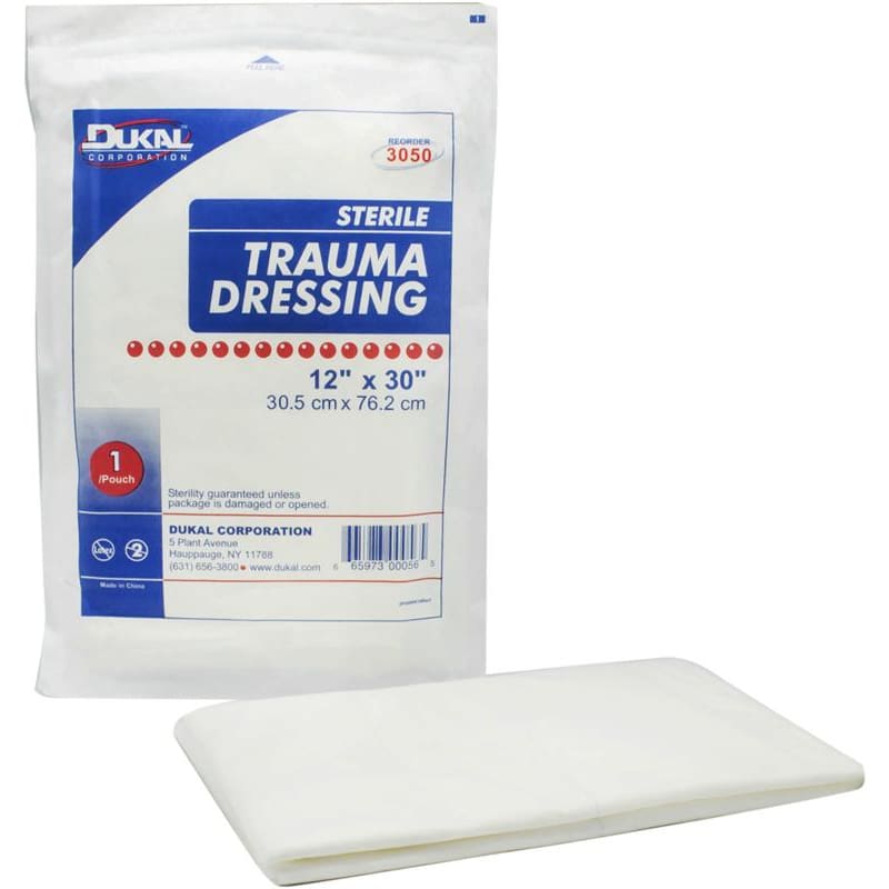 DUKAL Trauma Dressing 12 X 30 Sterile Case of 25 - Item Detail - DUKAL