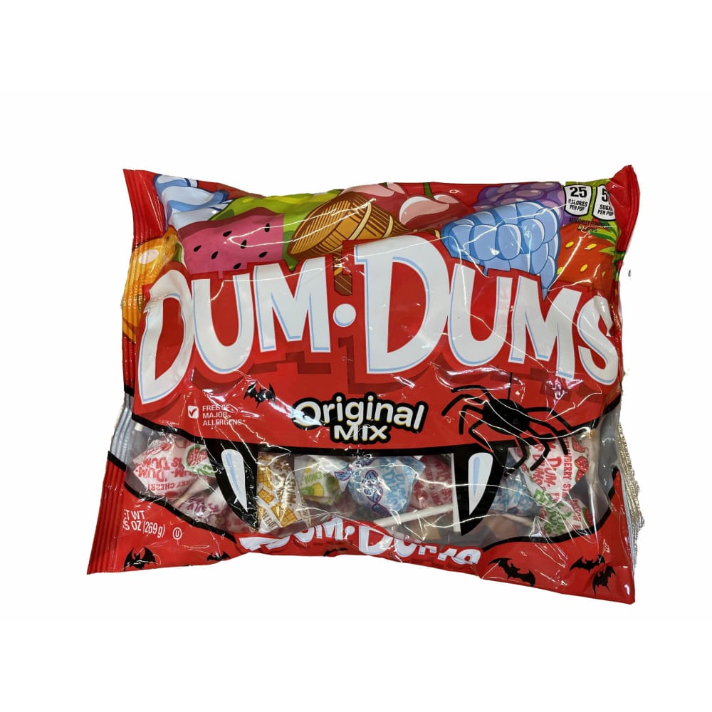 Dum Dums Original Lollipops Assorted Flavors 100 Ct Halloween Edition Shelhealth 