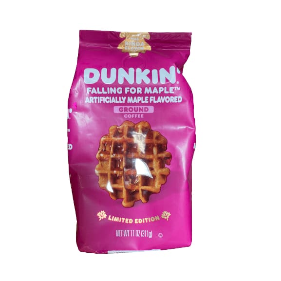 Dunkin' Dunkin' Falling For Maple Ground Coffee, Limited Edition, 11 oz.