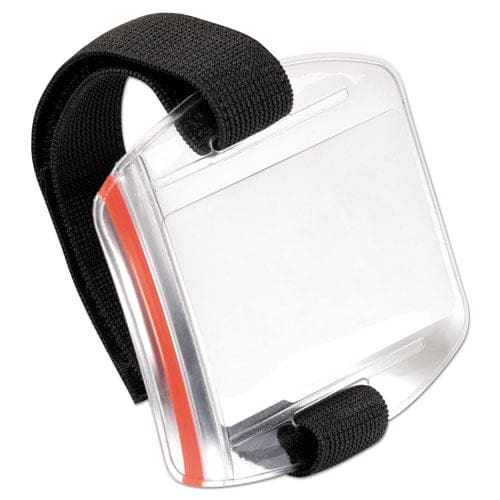 Durable Card Holder Outdoor Secure Vertical 3.42 X 2.12 Clear 10/box - Office - Durable®