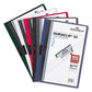 Durable Duraclip Report Cover Clip Fastener 8.5 X 11 Clear/red 25/box - School Supplies - Durable®