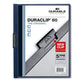 Durable Duraclip Report Cover With Clip Fastener 8.5 X 11 Clear/navy 25/box - School Supplies - Durable®