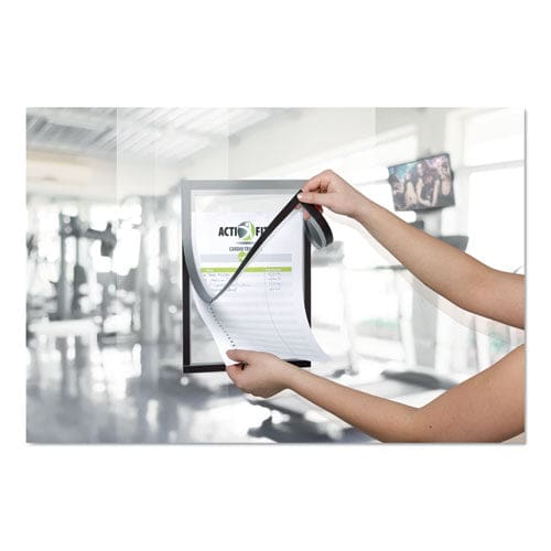 Durable Duraframe Note Sign Holder 8.5 X 11 Silver Frame - Office - Durable®