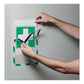 Durable Duraframe Security Magnetic Sign Holder 8.5 X 11 Green/white Frame 2/pack - Office - Durable®