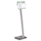 Durable Info Sign Duo Floor Stand Letter-size Inserts 15 X 46.5 Clear - Office - Durable®