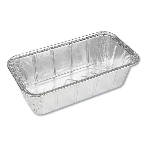 Durable Packaging Aluminum Loaf Pans 2 Lb 8.69 X 4.56 X 2.38 500/carton - Food Service - Durable Packaging