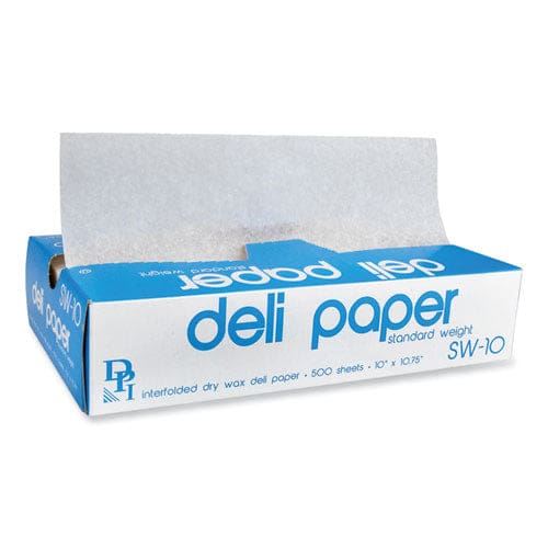 Durable Packaging Interfolded Deli Sheets 10.75 X 10 Standard Weight 500 Sheets/box 12 Boxes/carton - Food Service - Durable Packaging