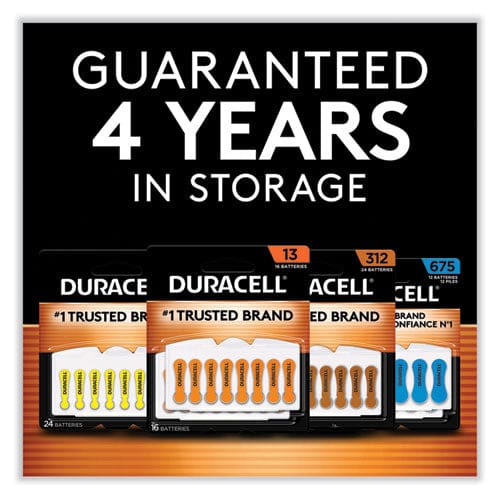 Duracell Hearing Aid Battery #10 16/pack - Technology - Duracell®