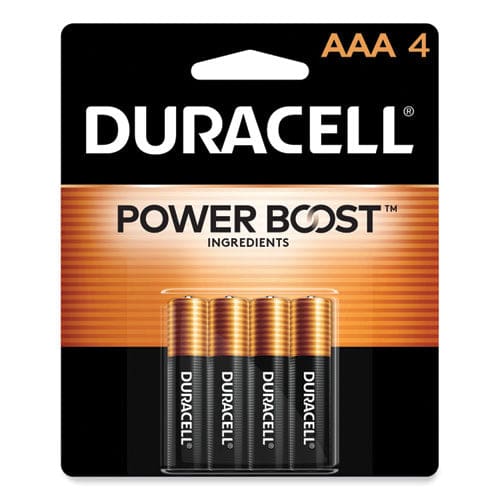 Duracell Power Boost Coppertop Alkaline Aaa Batteries 4/pack - Technology - Duracell®