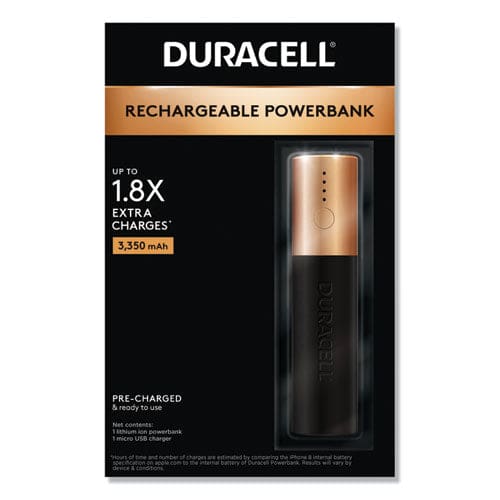 Duracell Rechargeable 3,350 Mah Powerbank 1 Day Portable Charger - Technology - Duracell®