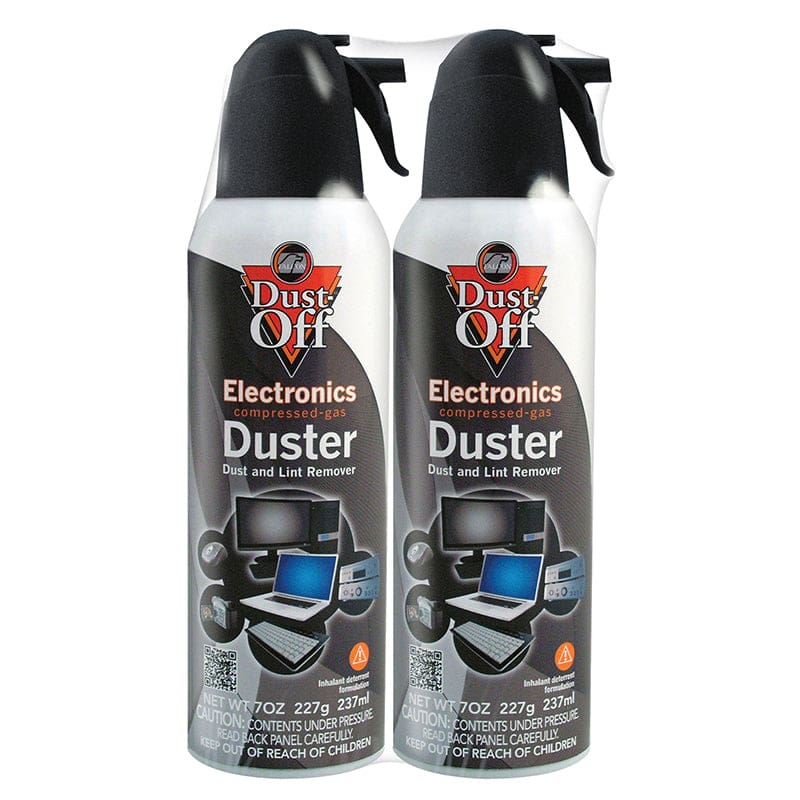 Dust Off 7 Oz Duster 2Pk - Computer Accessories - Falcon Safety Products Inc