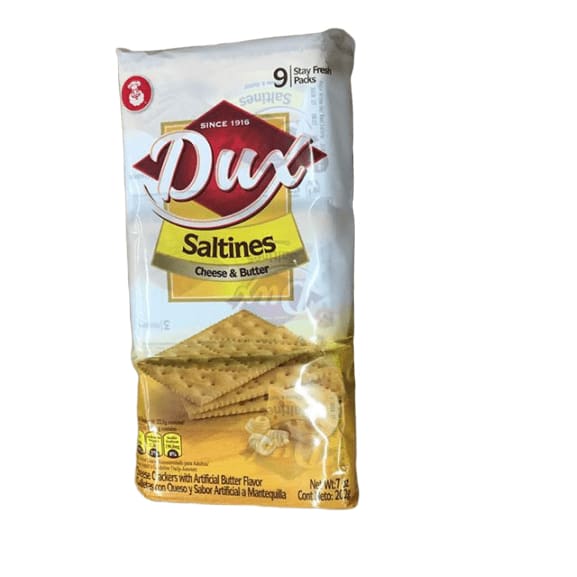 DUX Club Cheese & Butter Crackers Bag 7.62 Oz - ShelHealth.Com