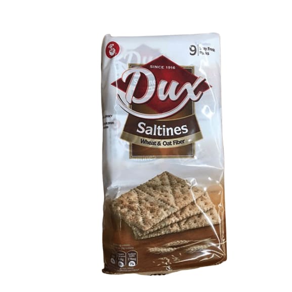 DUX Wheat Saltines and Oat Fiber Crackers Bag 7.62 OZ - ShelHealth.Com