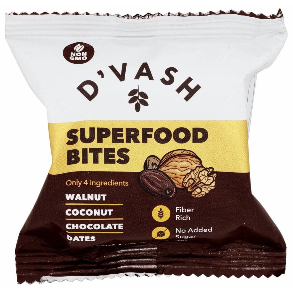 DVASH ORGANICS Grocery > Snacks DVASH ORGANICS: Walnut Superfood Bites, 2.2 oz