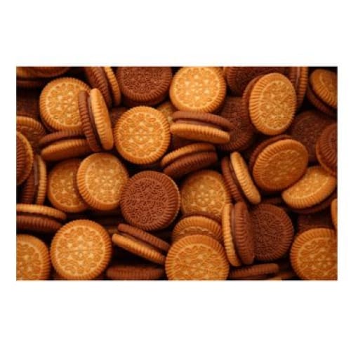 DVYNUKAI Cookies with Chocolate Flavour Cream 13.76 oz. (390 g.) - VIKTORIJA
