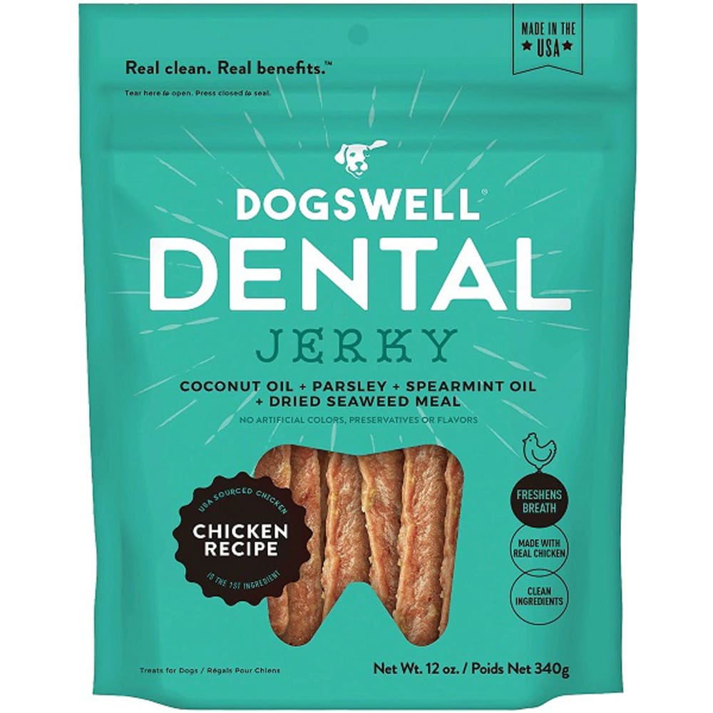 DW D DNTL JRKY GF CKN 12OZ - Pet Supplies - DW