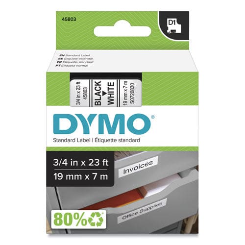 DYMO D1 High-performance Polyester Removable Label Tape 0.75 X 23 Ft Black On White - Technology - DYMO®