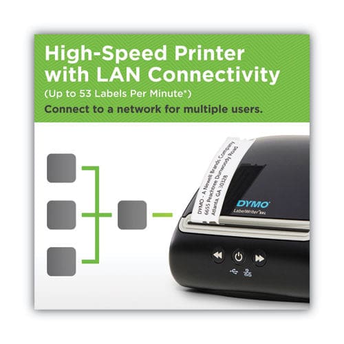 DYMO Labelwriter 5xl Series Label Printer 53 Labels/min Print Speed 5.5 X 7 X 7.38 - Technology - DYMO®