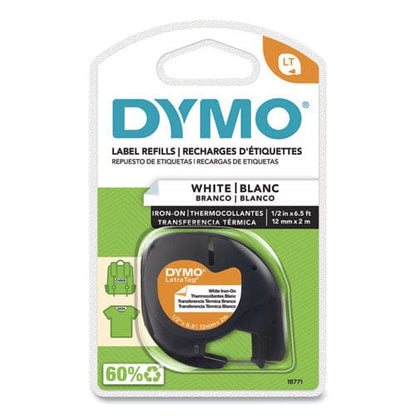 DYMO Letratag Fabric Iron-on Labels 0.5 X 6.5 Ft White - Technology - DYMO®