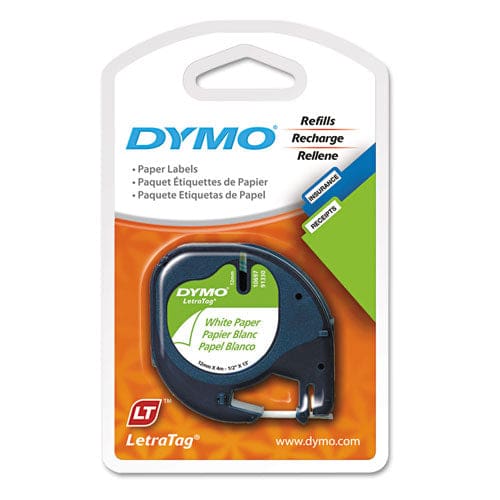 DYMO Letratag Paper/plastic Label Tape Value Pack 0.5 X 13 Ft Assorted 3/pack - Technology - DYMO®