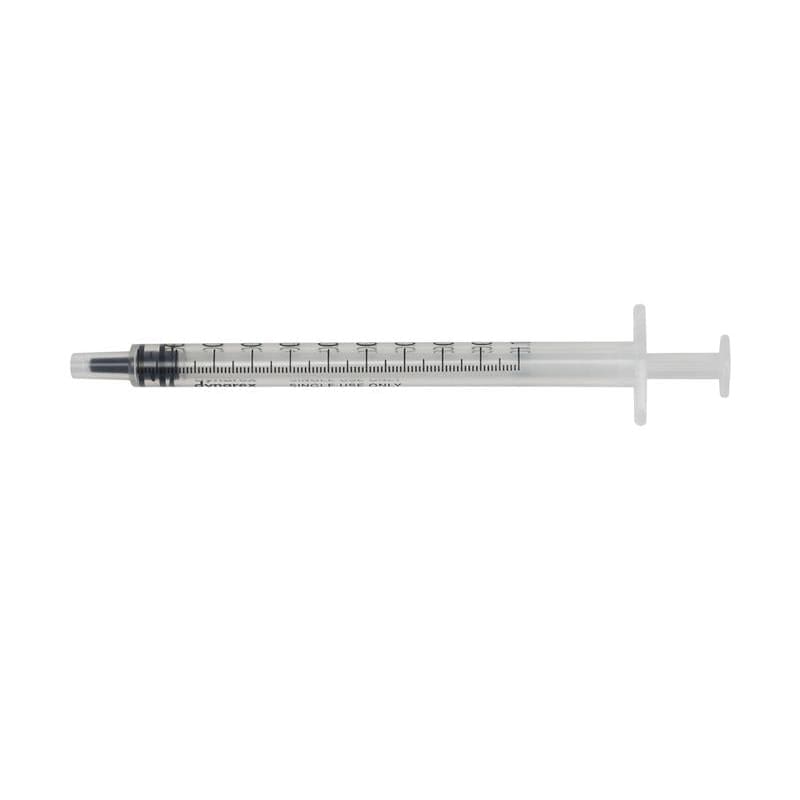 Dynarex Syringe 3Ml No Needle Ll Box of 100 - Needles and Syringes >> Syringes No Needle - Dynarex