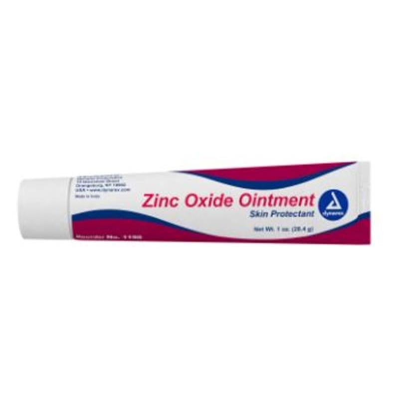Dynarex Zinc Oxide Oint. 1 Oz. Tube (Pack of 6) - Skin Care >> Ointments and Creams - Dynarex