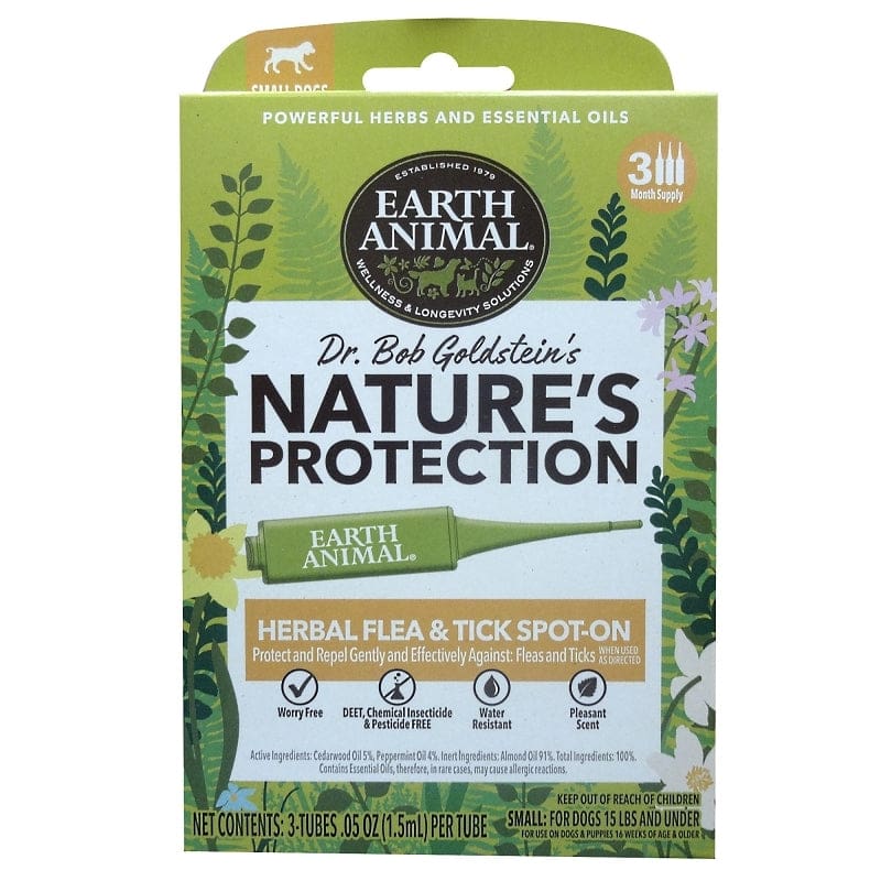 Earth Animal Dog Nupro Spot-On Flea and Tick Small - Pet Supplies - Earth Animal