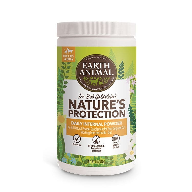 Earth Animal Flea and Tick Program Daily Internal Powder For Dogs 16oz. - Pet Supplies - Earth Animal