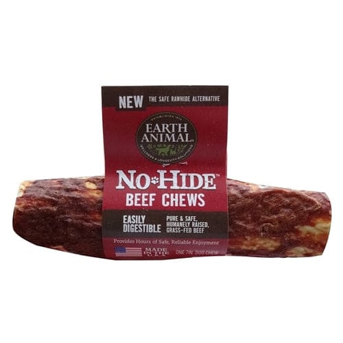 Earth Animal No Hide Beef Chews Dog Treats; Medium (24 Counter Box) - Pet Supplies - Earth Animal