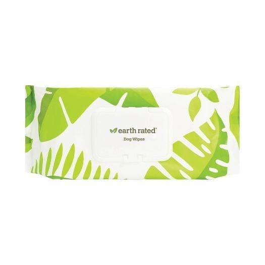 EARTH RATED DOG GROOMING WIPES LAVENDER 100CT - Pet Supplies - EARTH