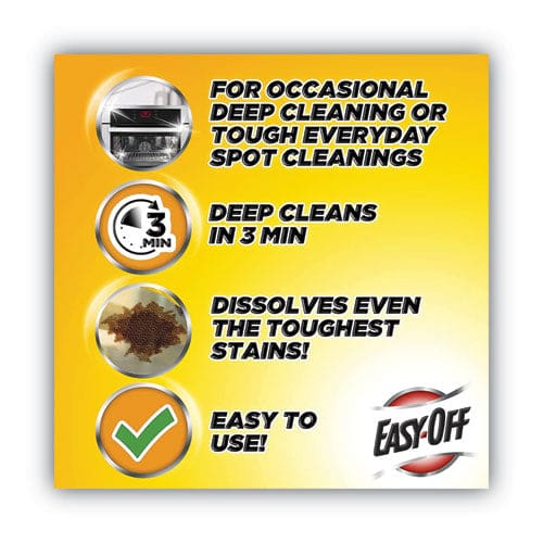 EASY-OFF Heavy Duty Oven Cleaner Fresh Scent Foam 14.5 Oz Aerosol Spray 12/carton - Janitorial & Sanitation - EASY-OFF®