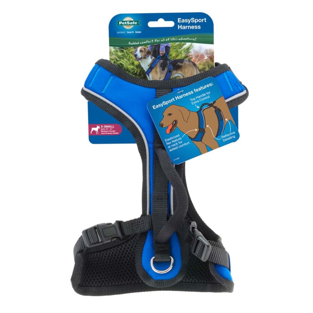 EasySport Comfortable Dog Harness Blue Extra-Small - Pet Supplies - EasySport