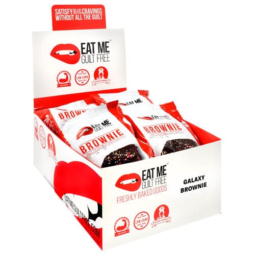 Eat Me Guilt Free Brownie Galaxy 12 ea - Eat Me Guilt Free