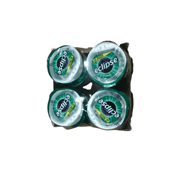 Eclipse Big-E Gum Spearmint - 60 Pieces - 4 ct - ShelHealth.Com