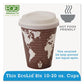 Eco-Products Ecolid 25% Recycled Content Hot Cup Lid White Fits 10 Oz To 20 Oz Cups 100/pack 10 Packs/carton - Food Service - Eco-Products®