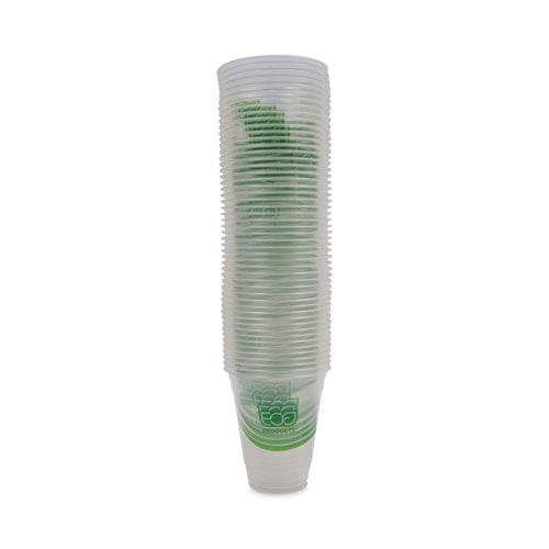 Eco-Products Greenstripe Renewable And Compostable Cold Cups 12 Oz Clear 50/pack 20 Packs/carton - Food Service - Eco-Products®