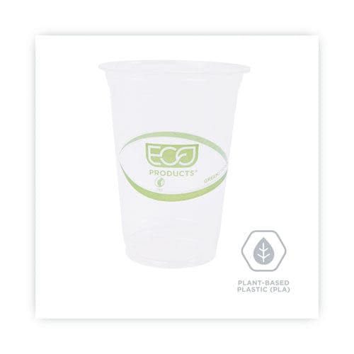 Eco-Products Greenstripe Renewable And Compostable Cold Cups 16 Oz Clear 50/pack 20 Packs/carton - Food Service - Eco-Products®