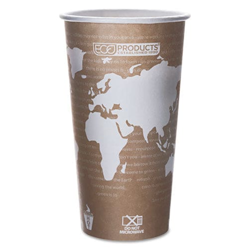 Eco-Products Greenstripe Renewable And Compostable Hot Cups 12 Oz 50/pack 20 Packs/carton - Food Service - Eco-Products®