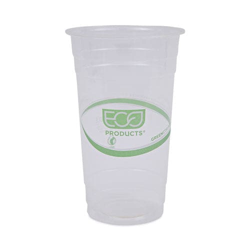 Eco-Products Greenstripe Renewable And Compostable Pla Cold Cups 24 Oz 50/pack 20 Packs/carton - Food Service - Eco-Products®