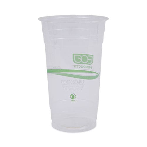 Eco-Products Greenstripe Renewable And Compostable Pla Cold Cups 24 Oz 50/pack 20 Packs/carton - Food Service - Eco-Products®