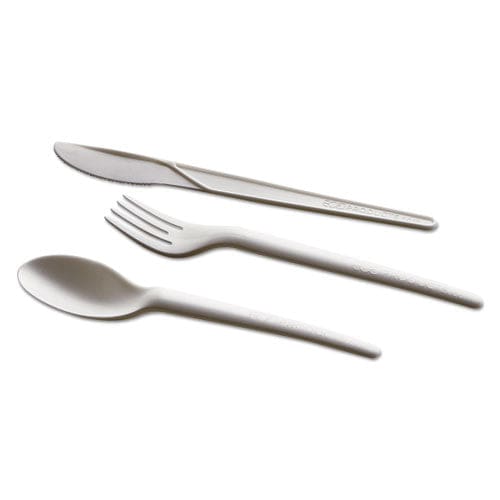 Eco-Products Plant Starch Fork - 7 50/pack - Food Service - Eco-Products®