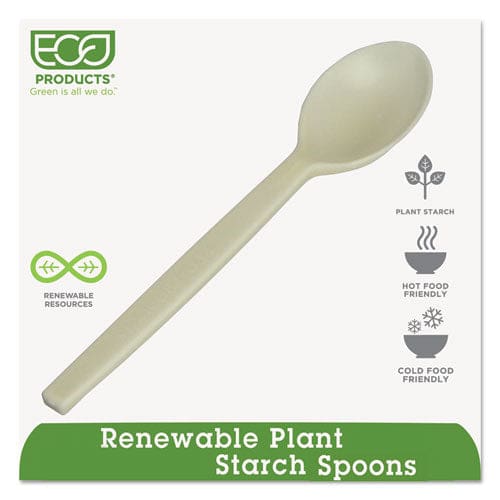Eco-Products Plant Starch Spoon - 7 50/pack - Food Service - Eco-Products®