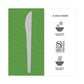 Eco-Products Plantware Compostable Cutlery Knife 6 Pearl White 50/pack 20 Pack/carton - Food Service - Eco-Products®