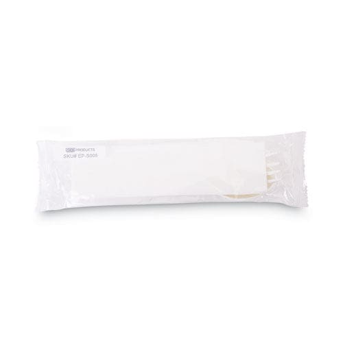 Eco-Products Polystyrenem Wrapped Cutlery Kit White 250/carton - Food Service - Eco-Products®