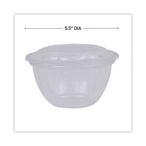 Eco-Products Renewable And Compostable Containers 18 Oz 5.5 Diameter X 2.3h Clear Plastic 150/carton - Food Service - Eco-Products®