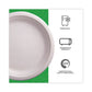 Eco-Products Renewable And Compostable Sugarcane Plates 9 Dia Natural White 500/carton - Food Service - Eco-Products®