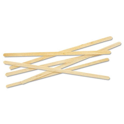 Eco-Products Renewable Wooden Stir Sticks 7 1,000/pack 10 Packs/carton - Food Service - Eco-Products®